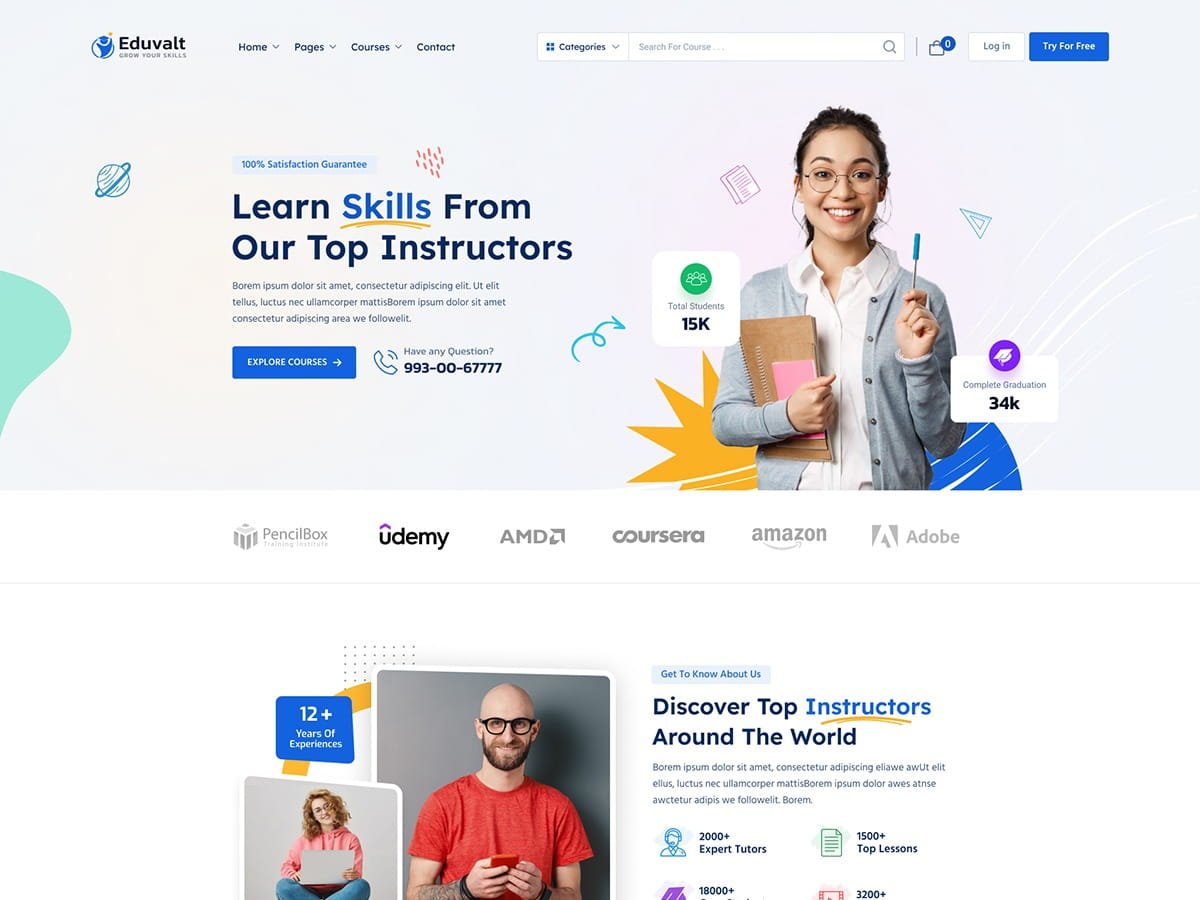 Eduvalt WordPress Theme ZamPC Icon