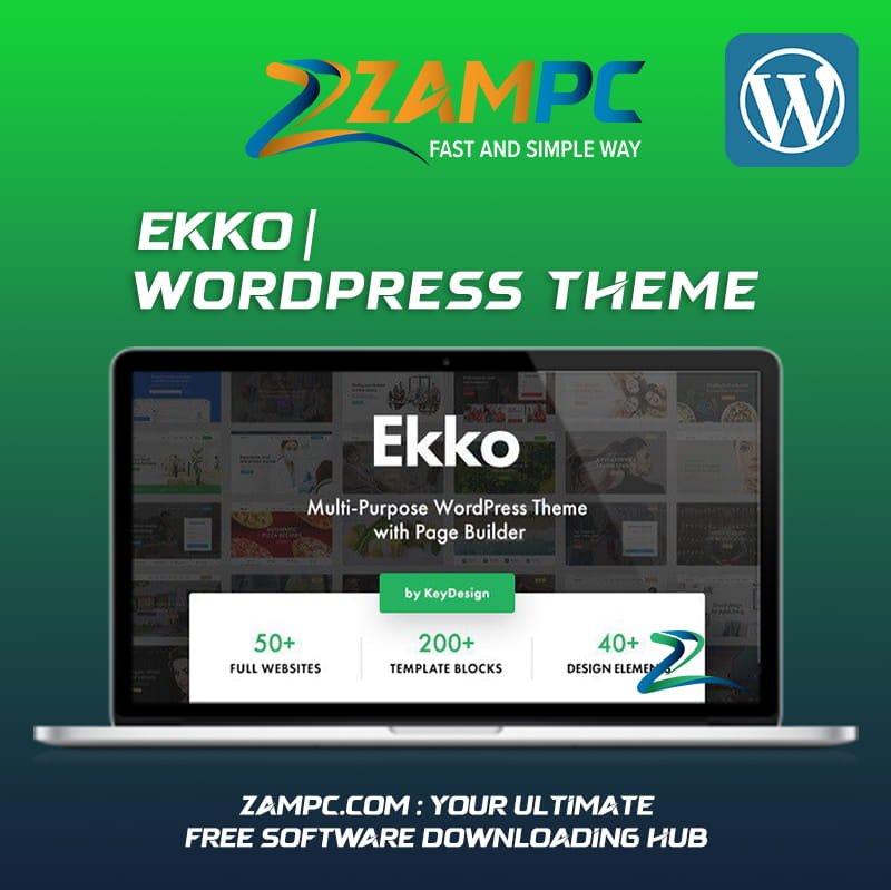 Ekko WordPress Theme ZamPC