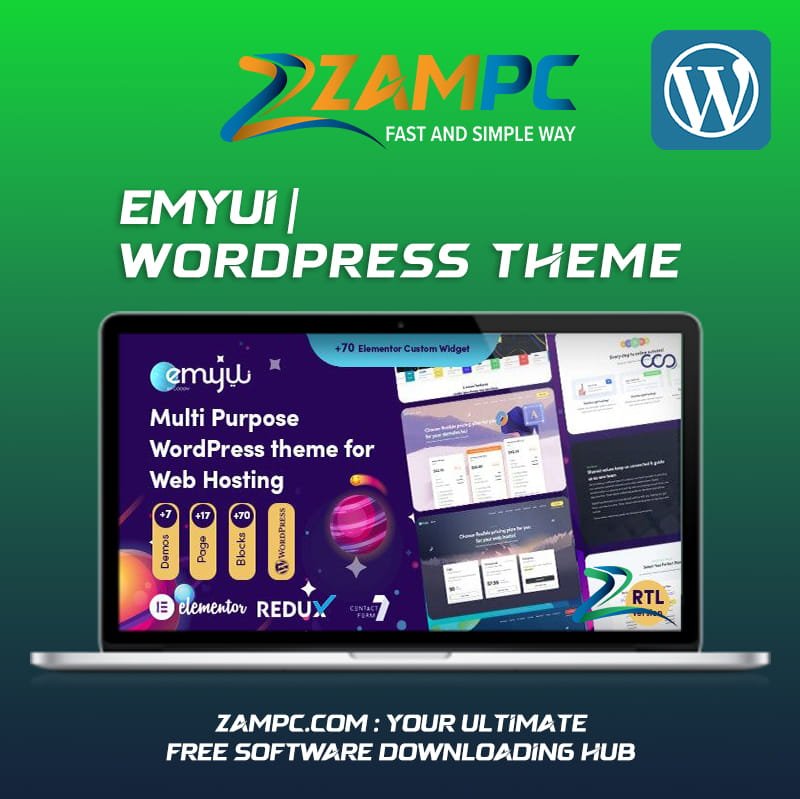 Emyui WordPress Theme ZamPC
