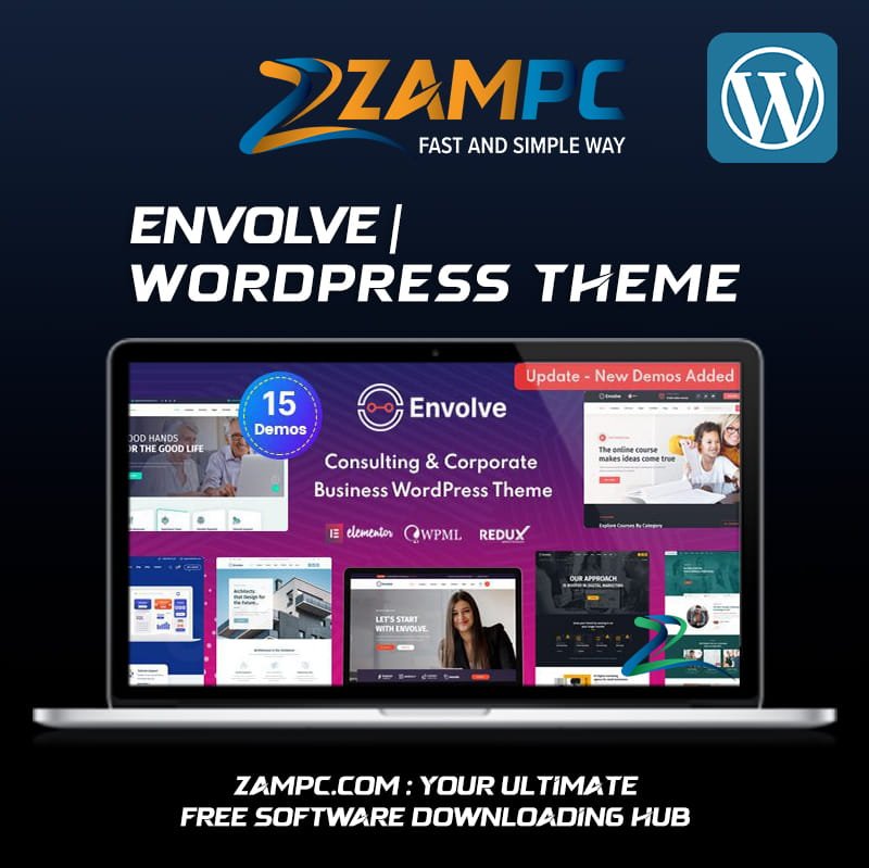 Envolve WordPress Theme ZamPC