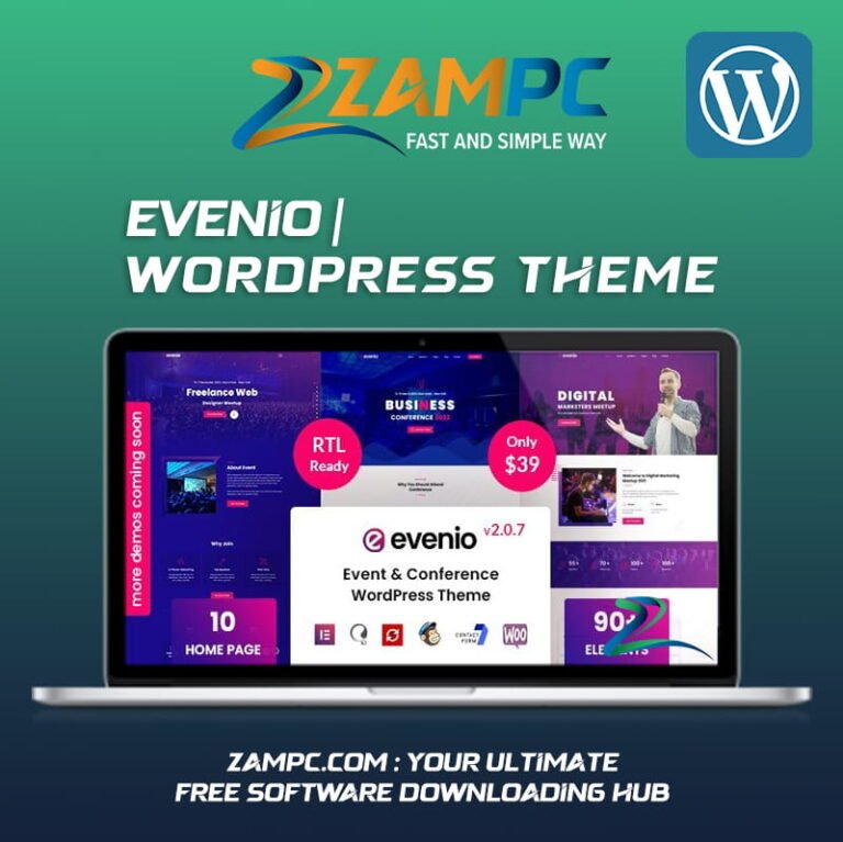 Evenio WordPress Theme ZamPC
