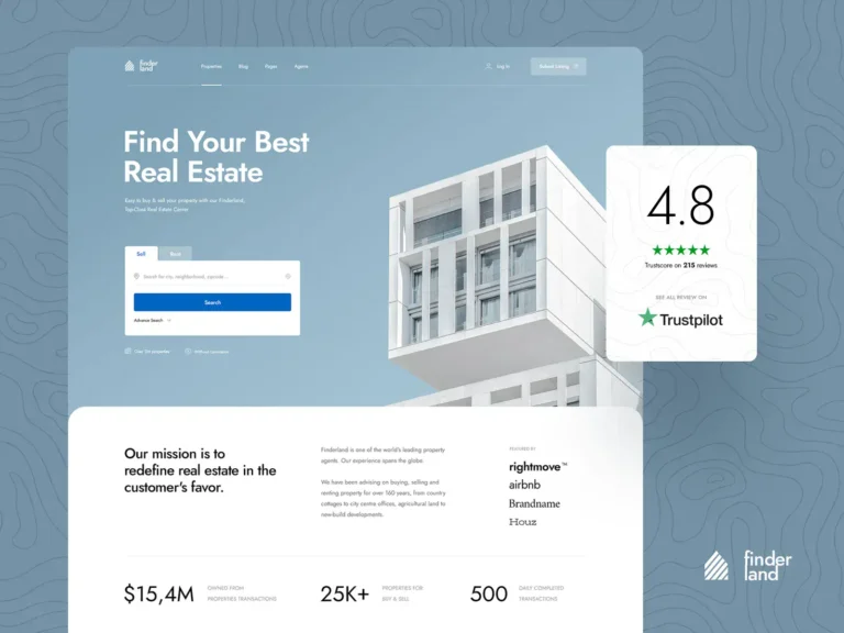 Finderland Real Estate Theme