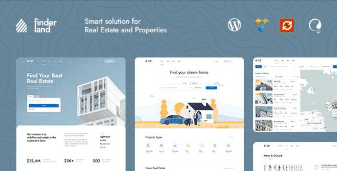 Finderland Real Estate Theme