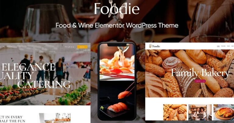 Foodie WordPress Theme