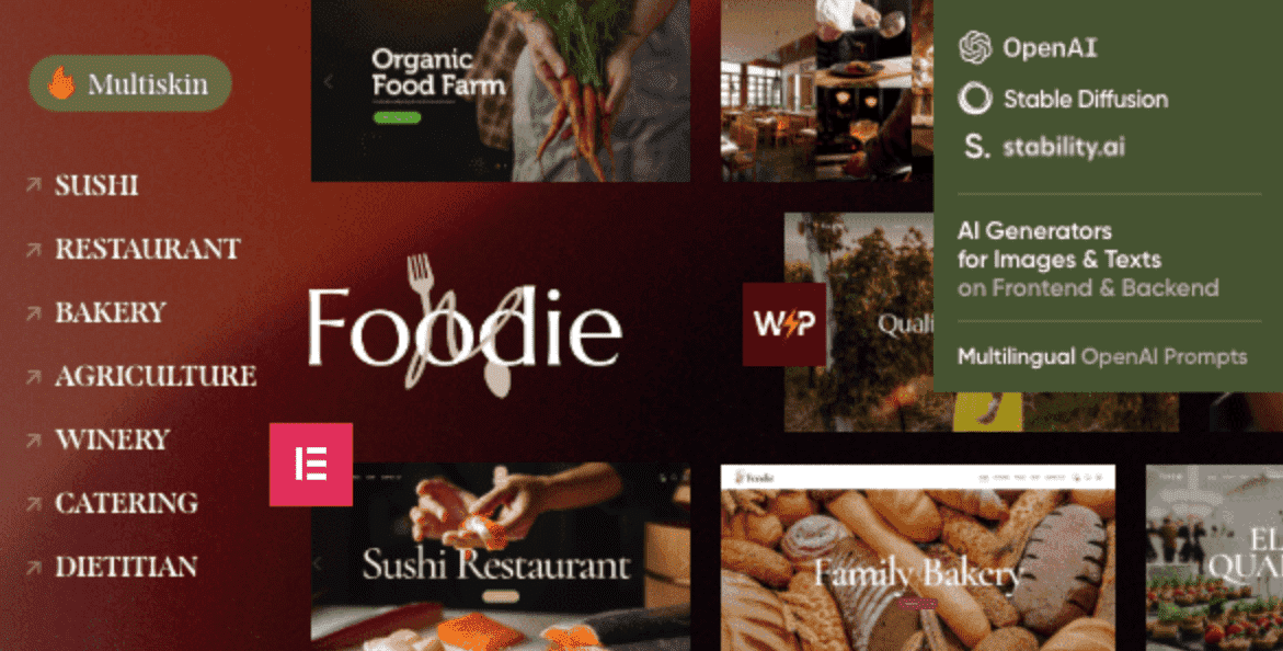 Foodie WordPress Theme