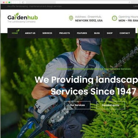 Garden HUB WordPress Theme
