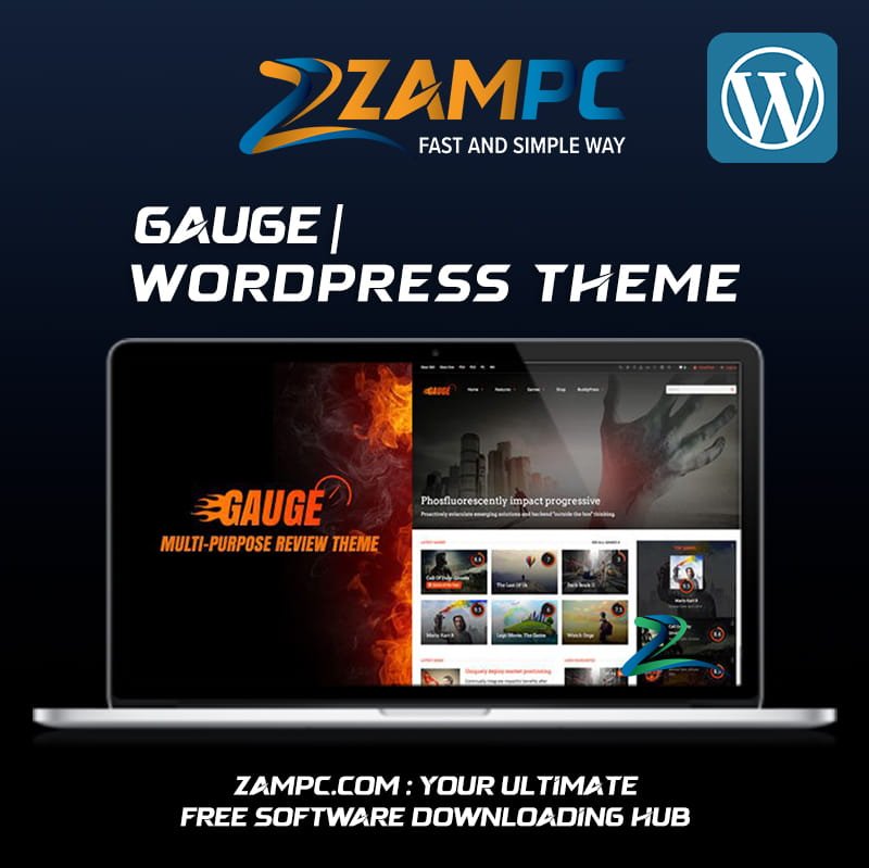 Gauge WordPress Theme ZamPC