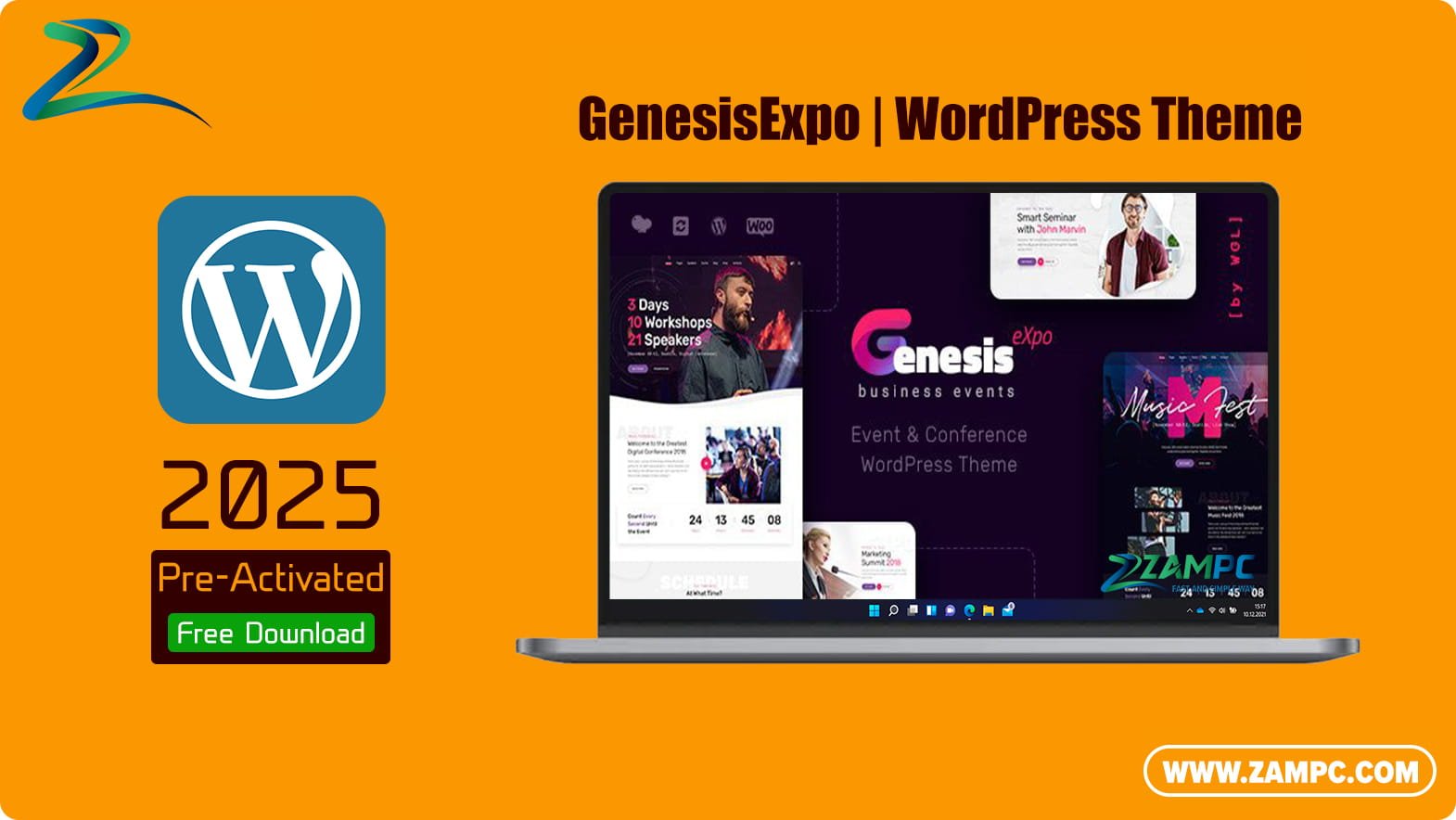 GenesisExpo WordPress Theme ZamPC