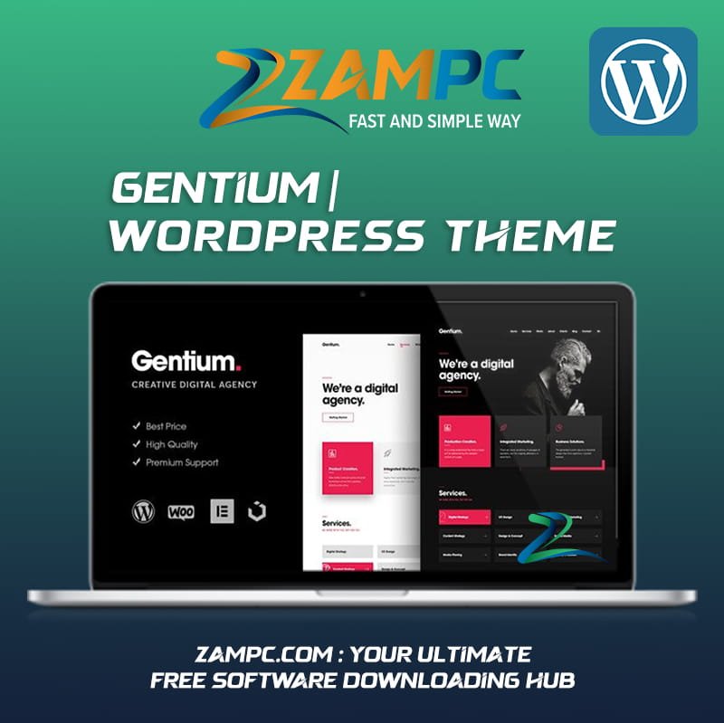 Gentium WordPress Theme ZamPC
