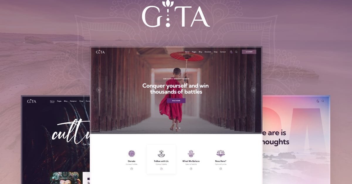 Gita WordPress Theme
