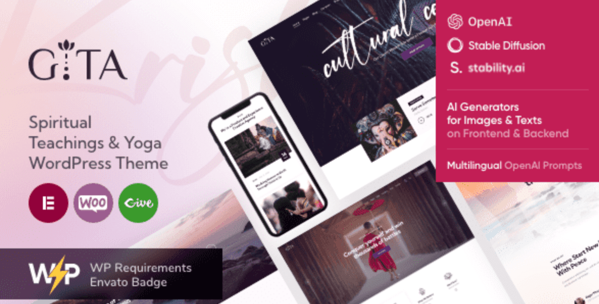 Gita WordPress Theme