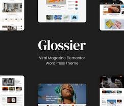 Glossier WordPress Theme