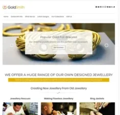 GoldSmith WordPress Theme