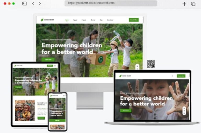 GoodHeart WordPress Theme