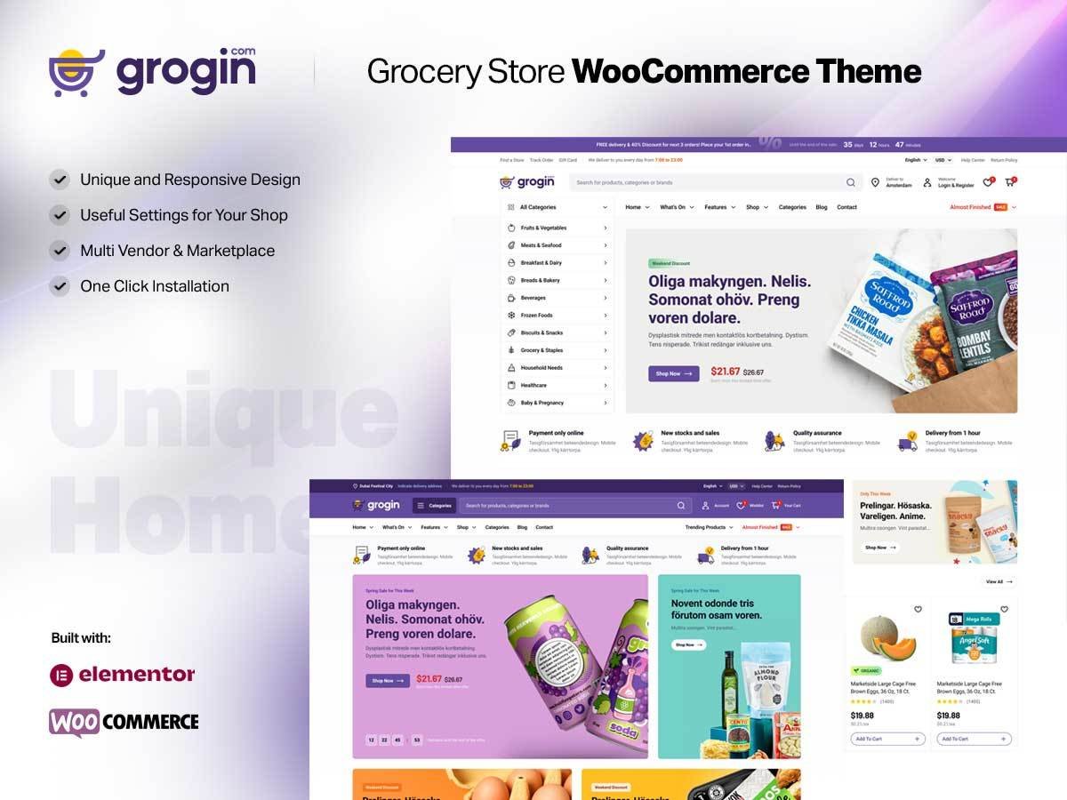 Grogin WordPress Theme ZamPC
