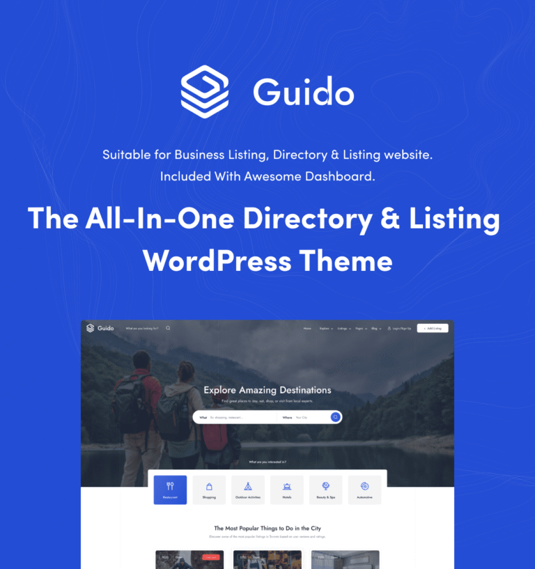 Guido WordPress Theme