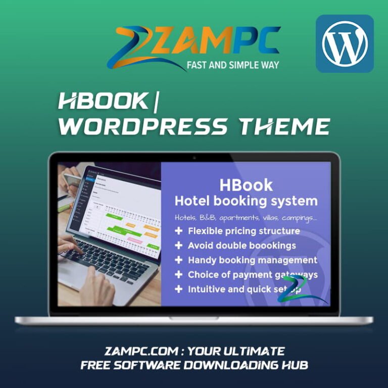 HBook WordPress Theme ZamPC