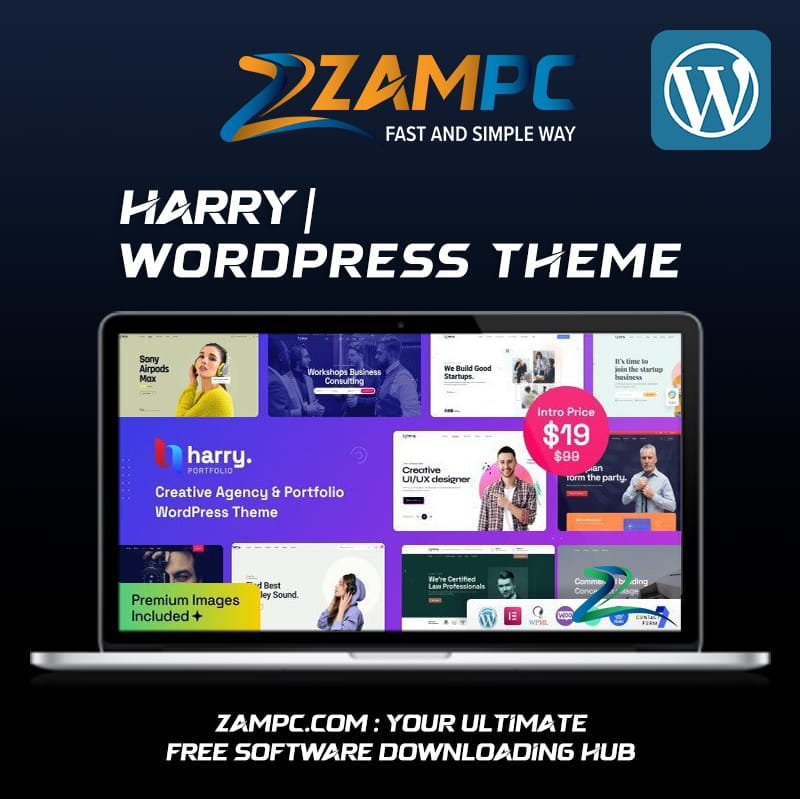 Harry WordPress Theme ZamPC