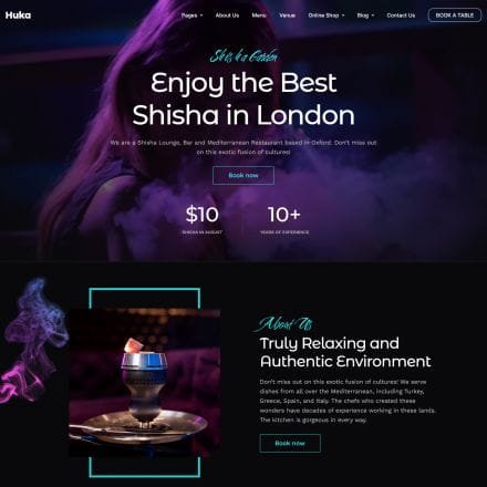 Huka WordPress Theme