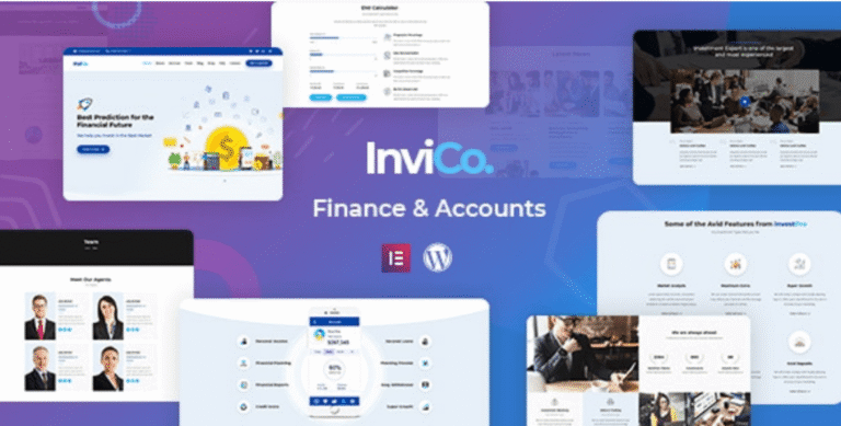 Invico theme WordPress