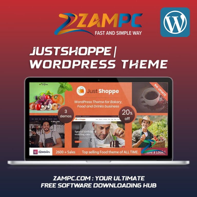 Justshoppe WordPress Theme ZamPC