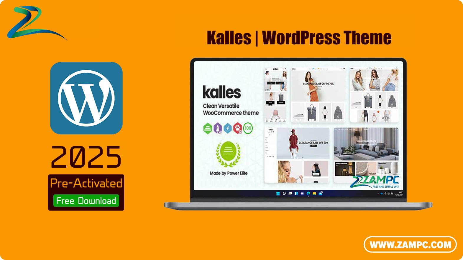 Kalles WordPress Theme ZamPC