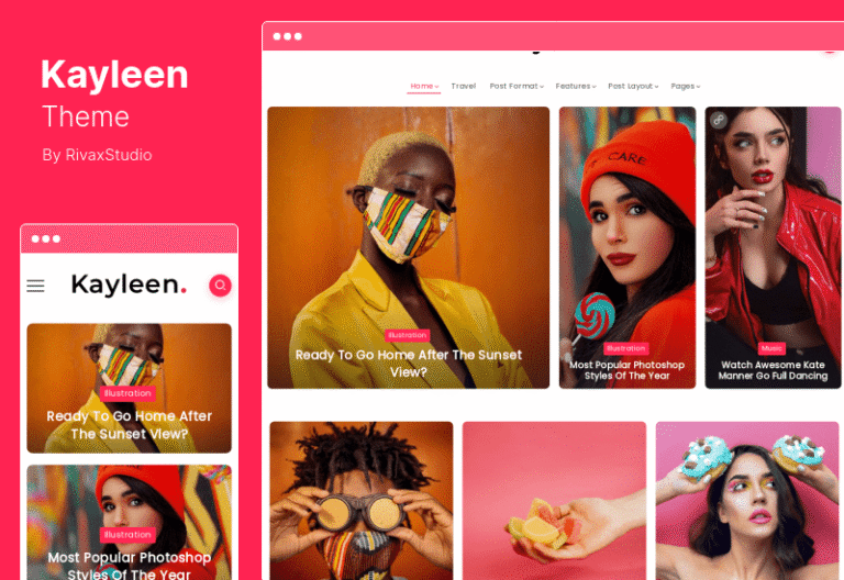 Kayleen WordPress Theme