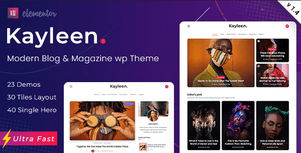 Kayleen WordPress Theme