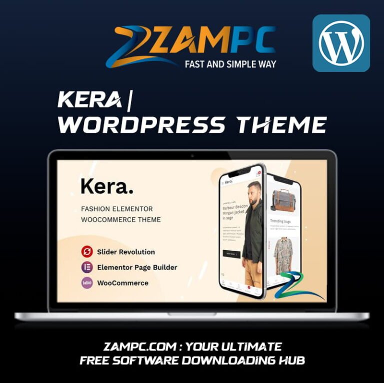 Kera WordPress Theme ZamPC