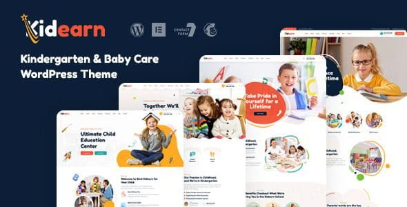 Kidearn WordPress Theme