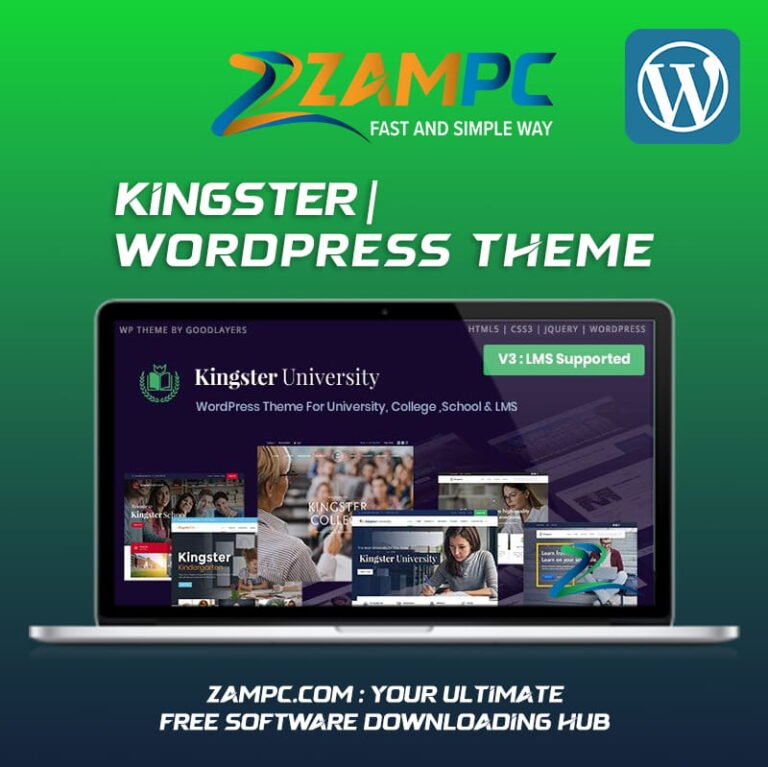 Kingster WordPress Theme ZamPC