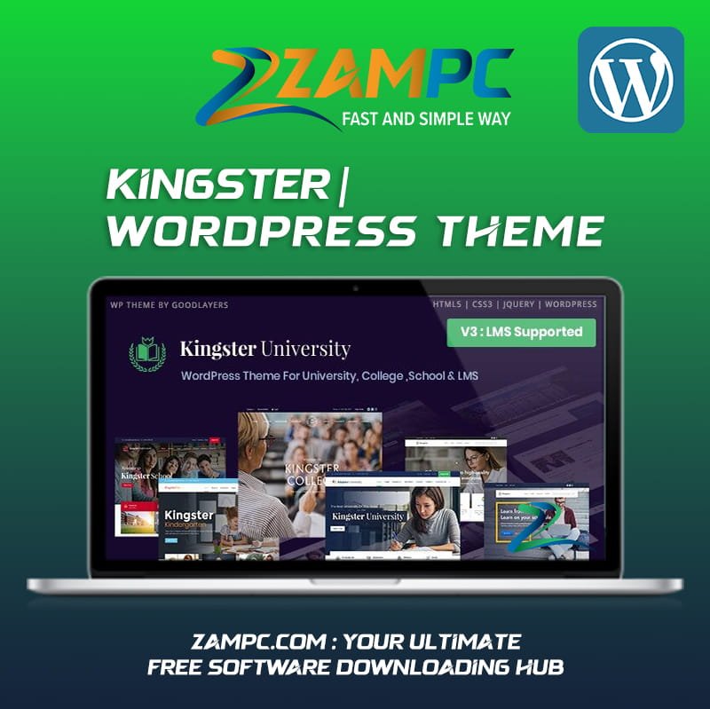 Kingster WordPress Theme ZamPC