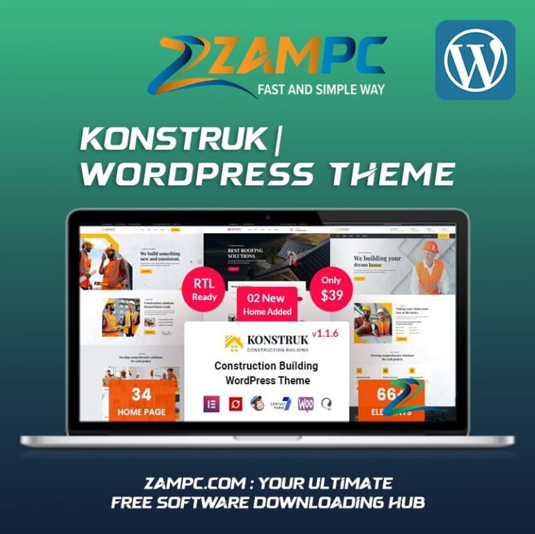 Konstruk WordPress Theme ZamPC
