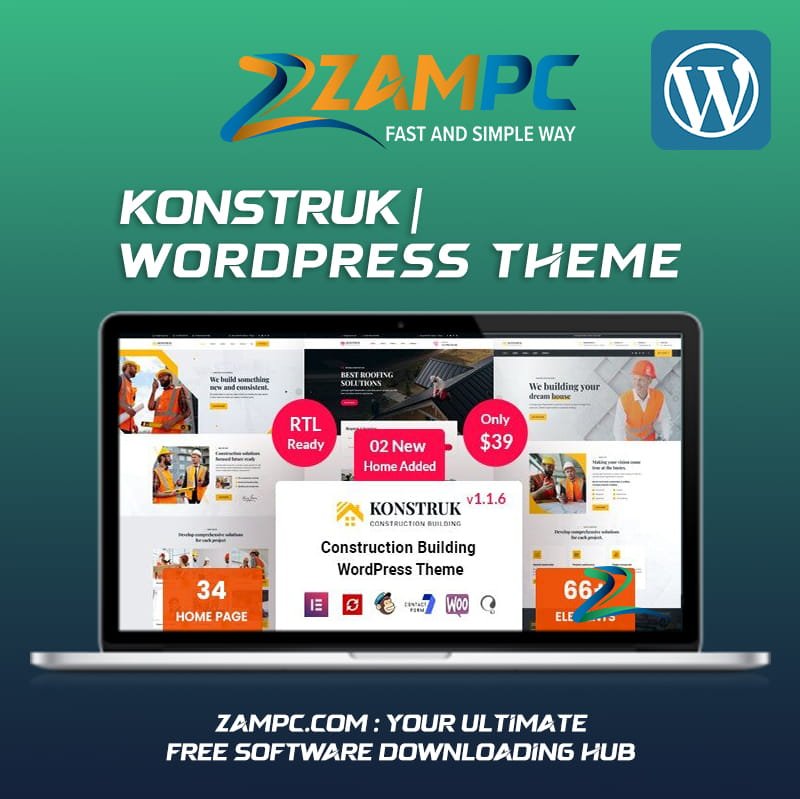 Konstruk WordPress Theme ZamPC
