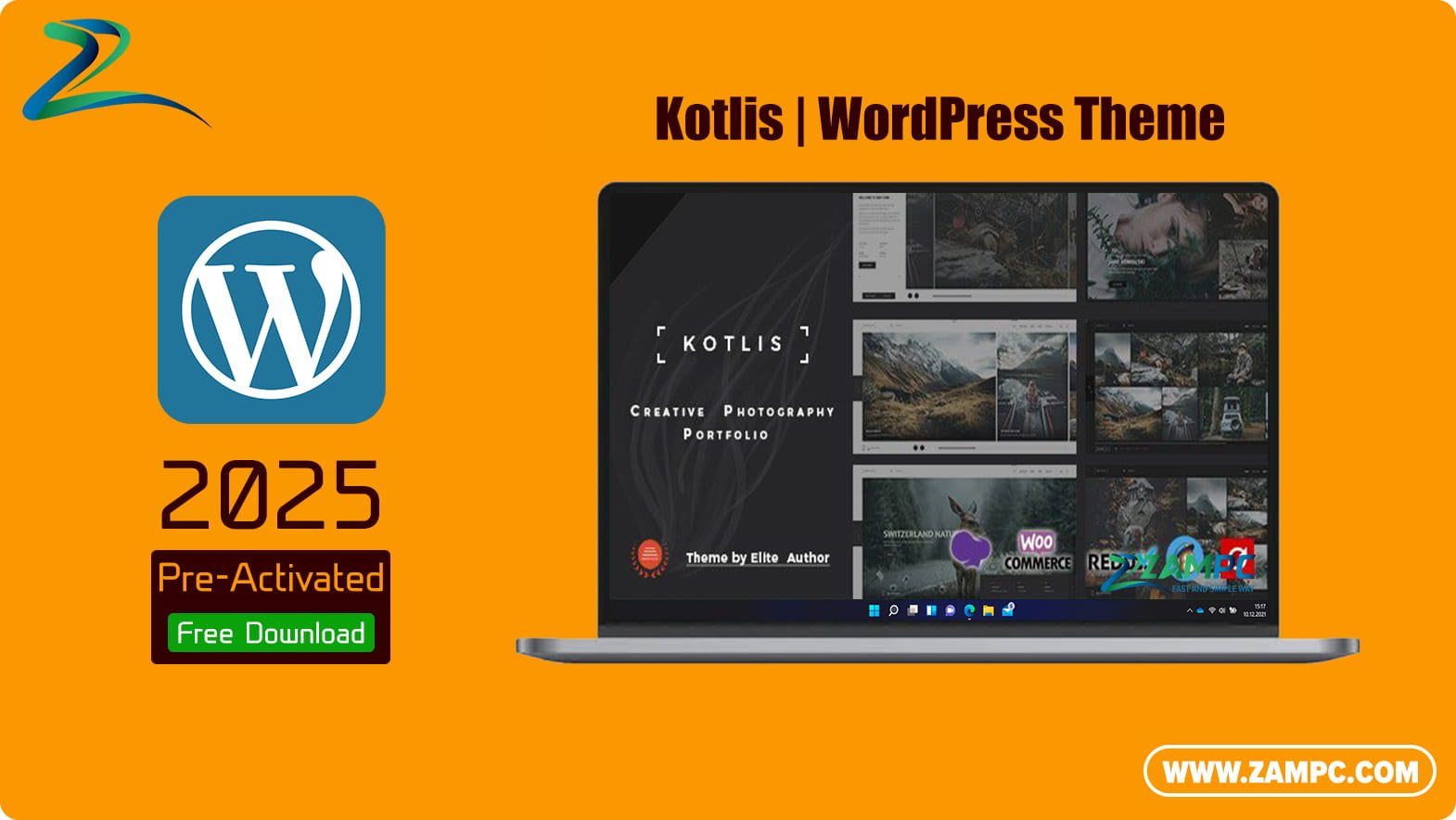 Kotlis WordPress Theme ZamPC