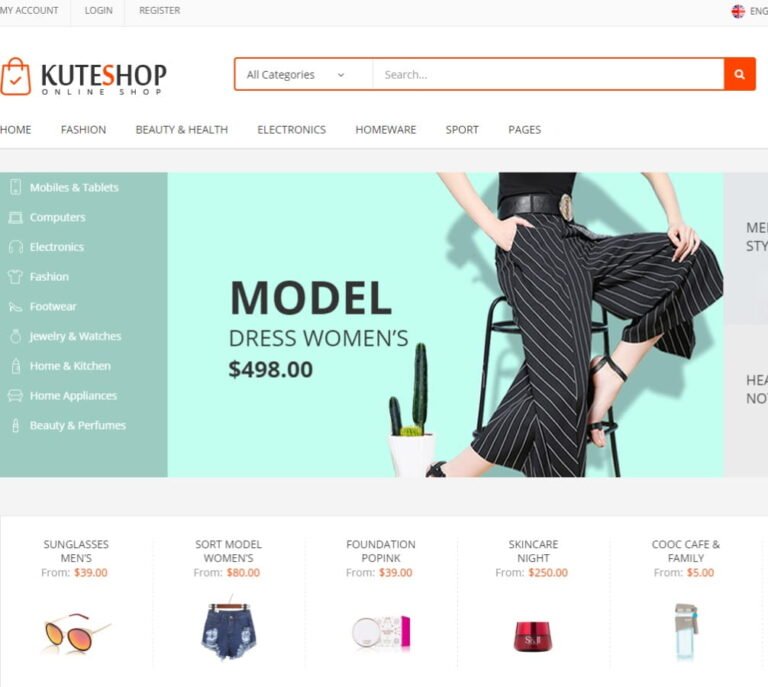 KuteShop WordPress Theme ZamPC Icon