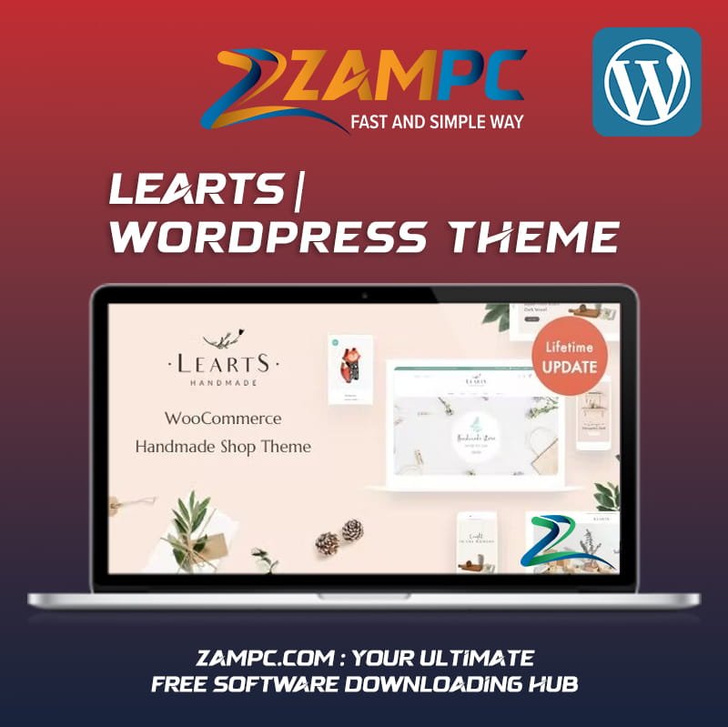 LeArts WordPress Theme ZamPC