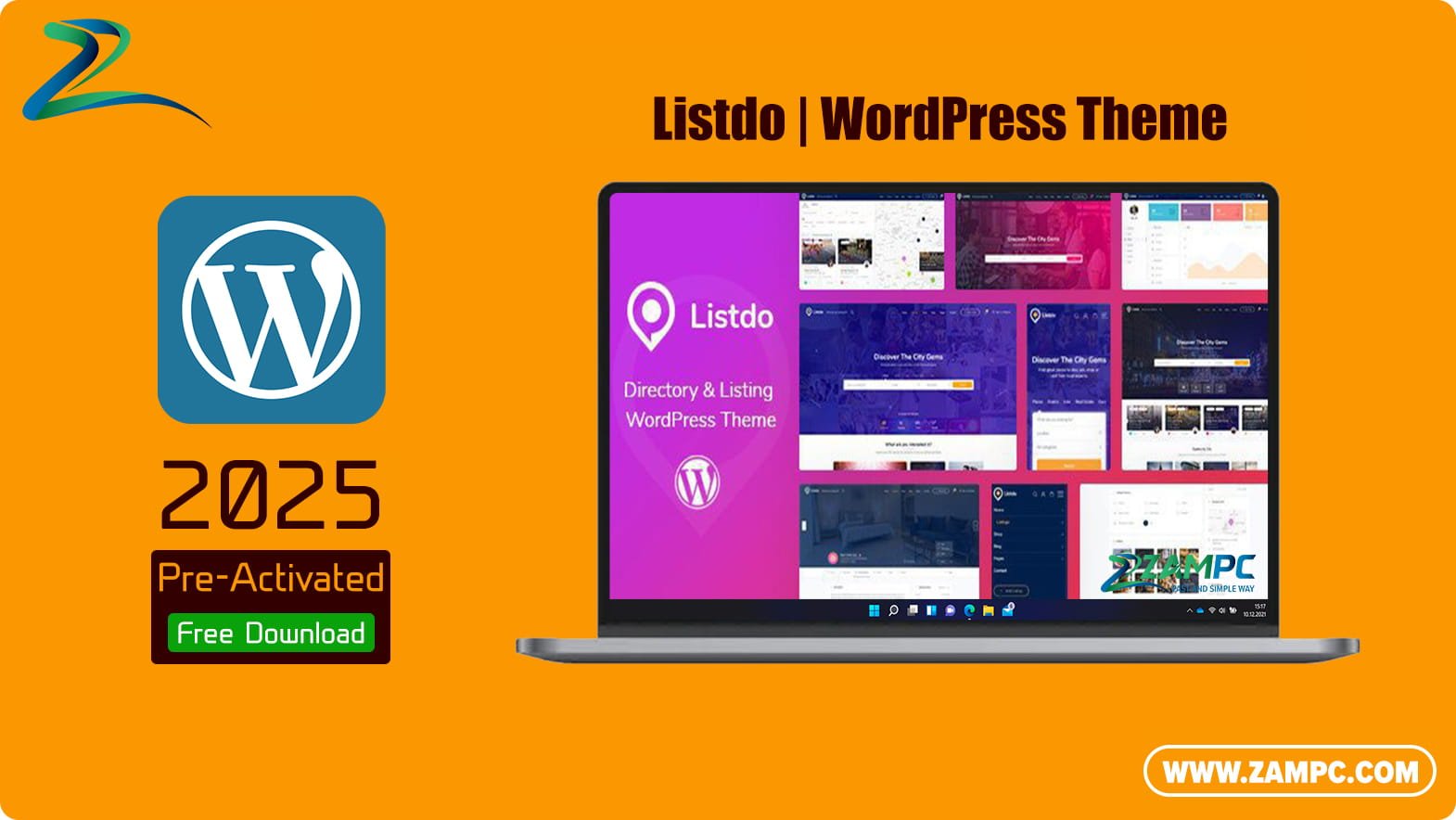 Listdo WordPress Theme ZamPC