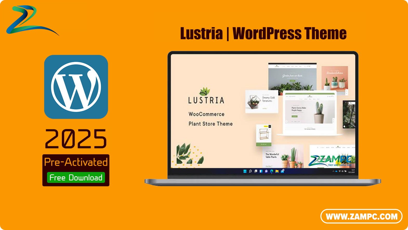Lustria WordPress Theme ZamPC