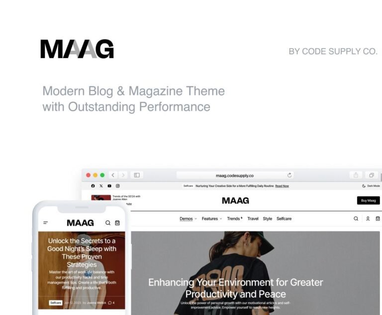 Maag WordPress Theme ZamPC Icon