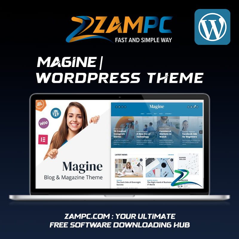 Magine WordPress Theme ZamPC