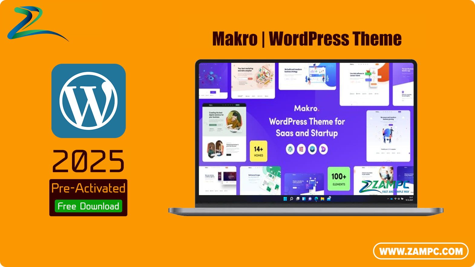 Makro WordPress Theme ZamPC