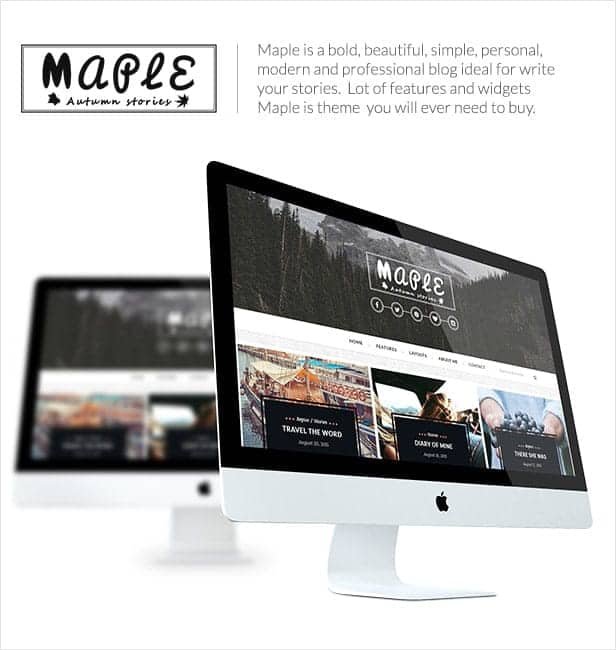 Maple WordPress Theme