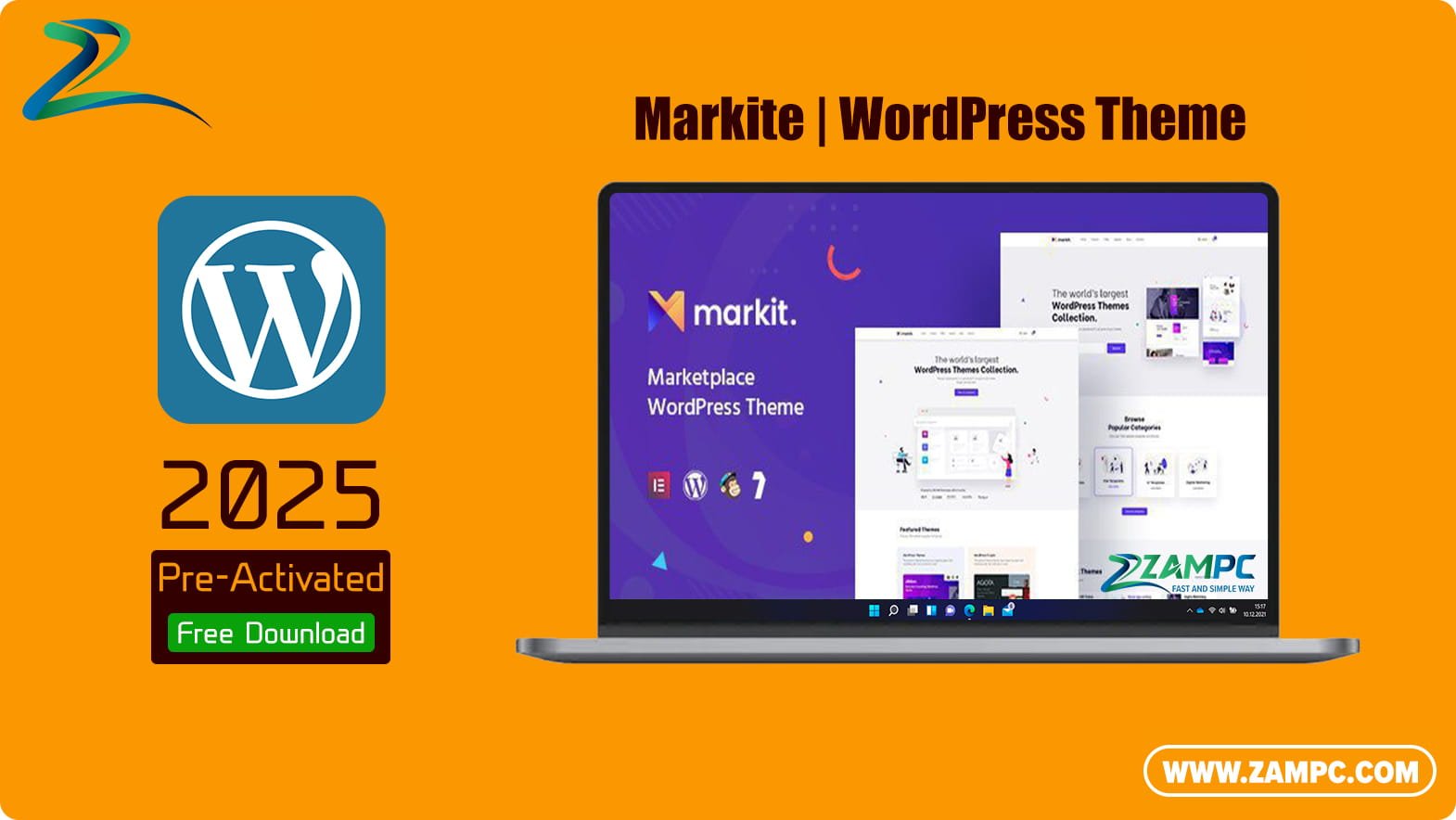 Markite WordPress Theme ZamPC
