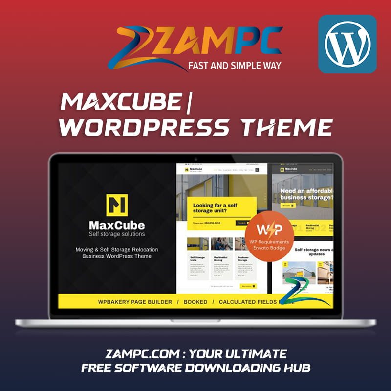 MaxCube WordPress Theme ZamPC