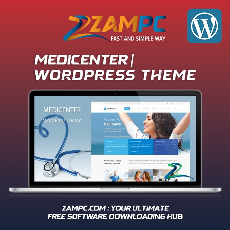 MediCenter WordPress Theme ZamPC