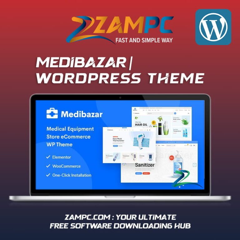Medibazar WordPress Theme ZamPC