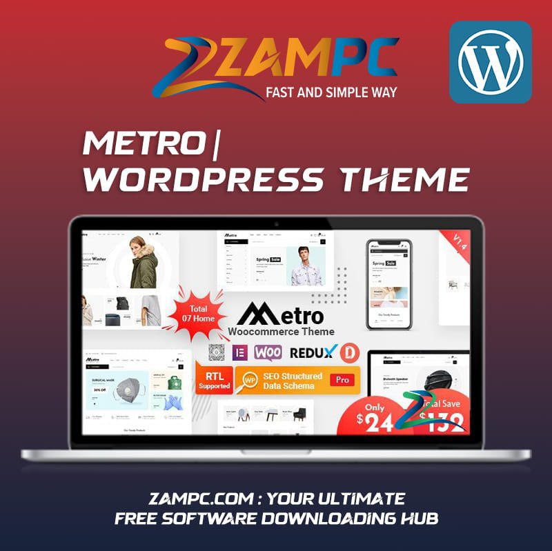 Metro WordPress Theme ZamPC Icon