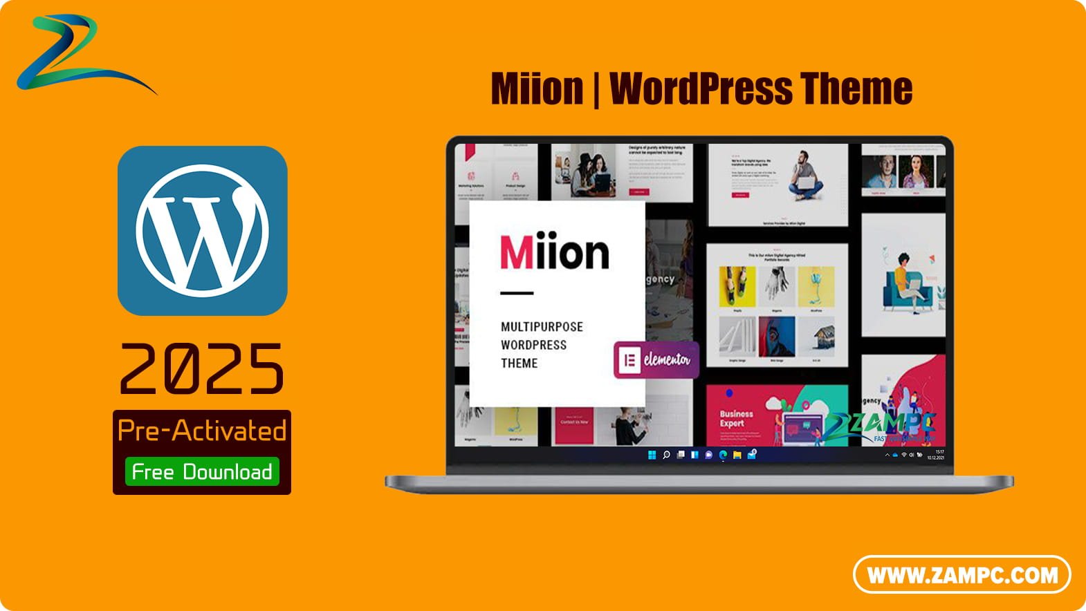 Miion WordPress Theme ZamPC