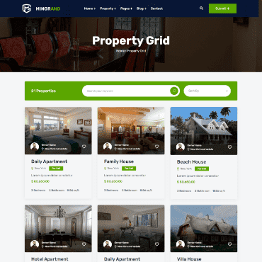 Mingrand WordPress Theme